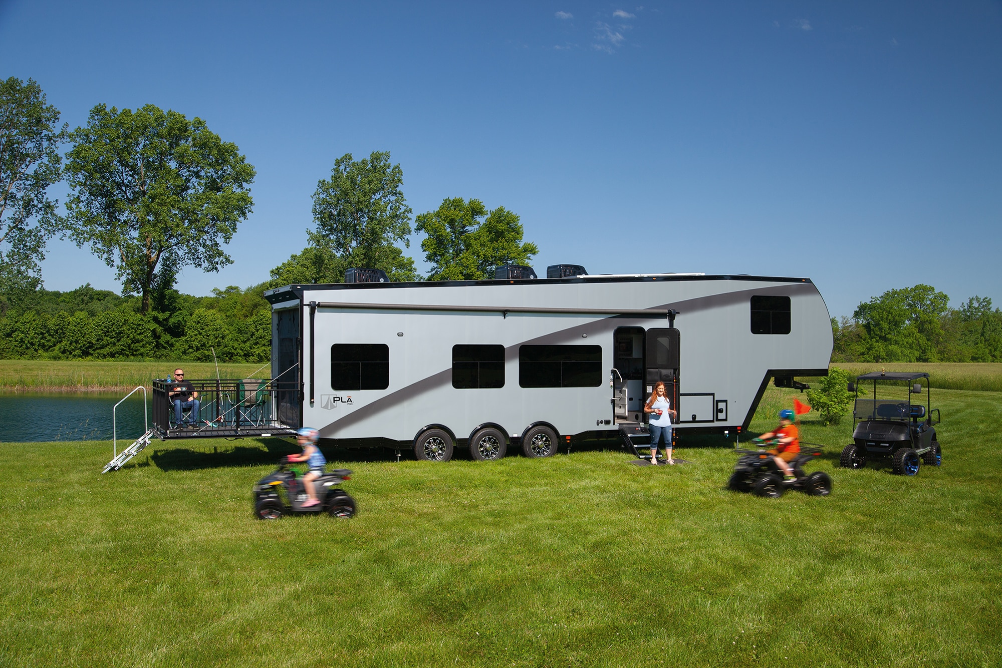 Fifth Wheel Toy Haulers Atc Trailers