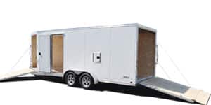 16 ft toy hauler travel trailer