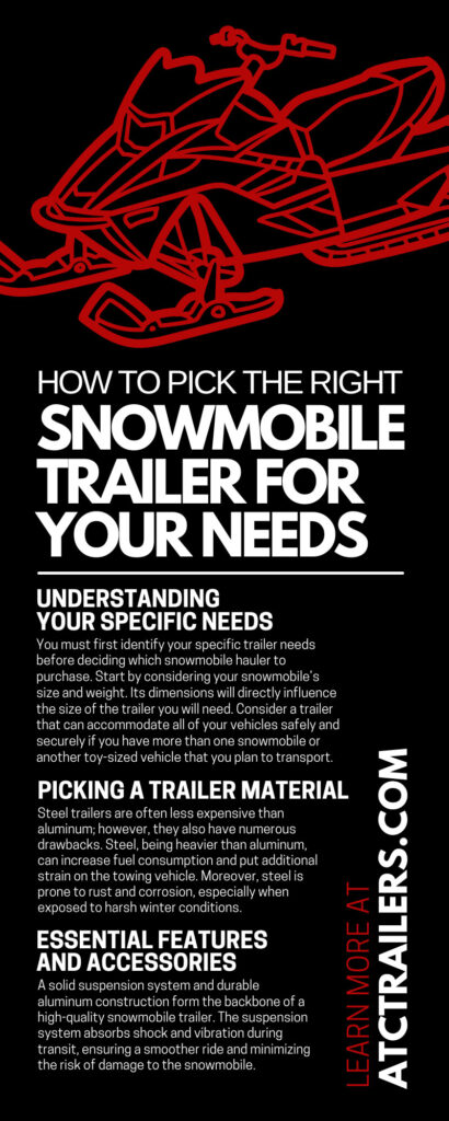 How To Pick the Right Snowmobile Trailer for Your Needs